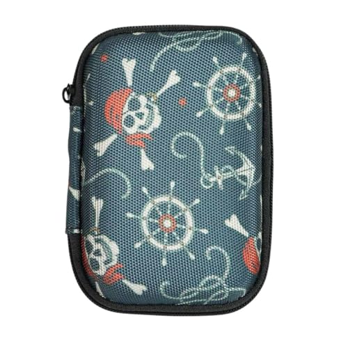 Schutztasche für Dexcom G7 / ONE+ – Hardcase mit Reißverschluss, Netzfach & Gummizug – für Blutzuckermessgerät von caseroxx
