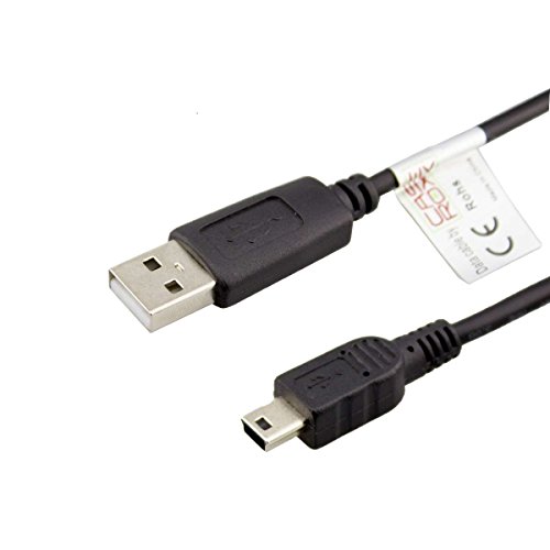 caseroxx USB-Kabel, Datenkabel für Garmin 2599 LMT-D, USB-Kabel als Ladekabel oder zur Datenübertragung in schwarz von caseroxx