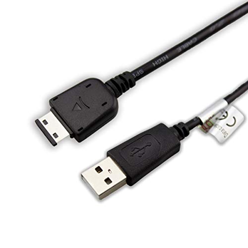 caseroxx USB-Kabel, Datenkabel für Samsung GT-E2550, USB-Kabel als Ladekabel oder zur Datenübertragung in schwarz von caseroxx