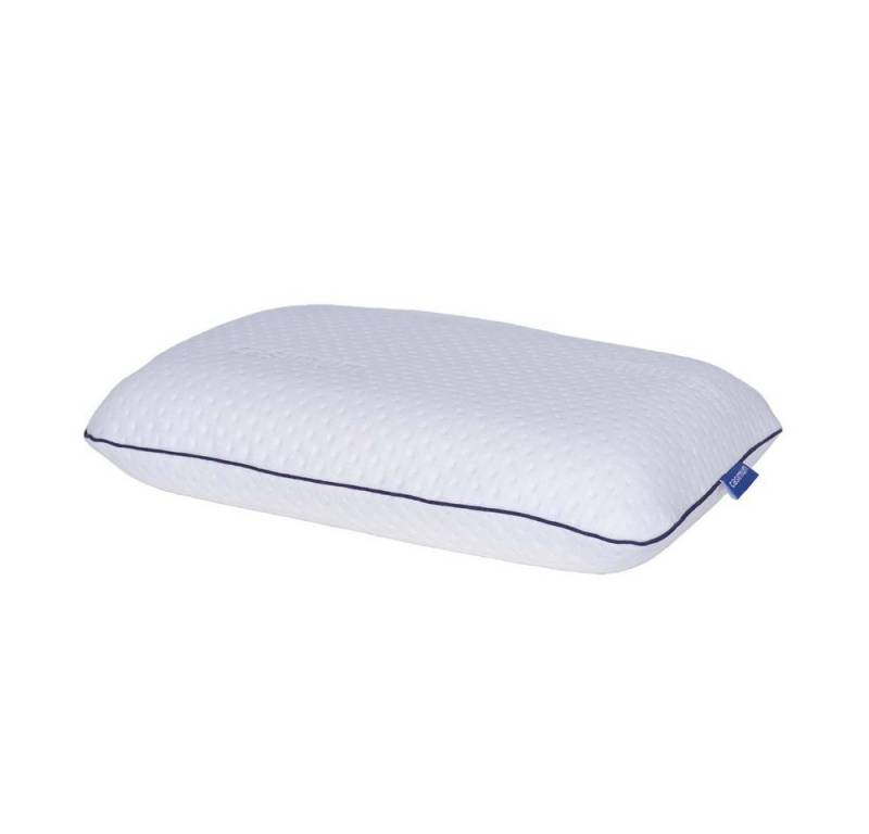 casimum Reisekissen ergonomisches Reisekopfkissen aus viscoelastischem Memory Schaum, 1-tlg., stützend und bequem für unterwegs, 40x25x10cm ohne Bezug von casimum