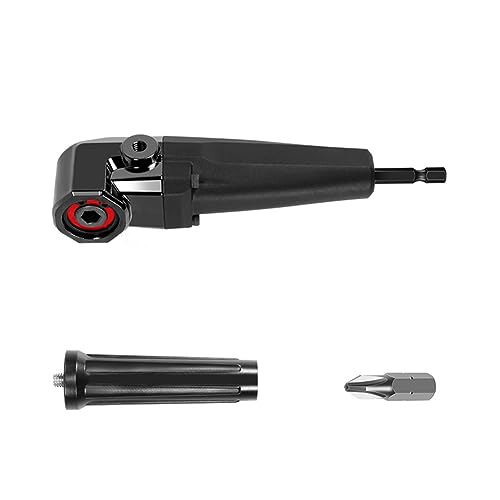 casstaly 1 Stück Bohrwinkel Adapter Schraubendreher Sechskantschlüssel Bohrer Stecknuss Halter Elektrowerkzeug Schwarz casstaly 1 Stück Bohrwinkel Adapter Schraubendreher Sechskantschlüssel Bohrer Stecknuss Halter Elektrowerkzeug Schwarz von casstaly