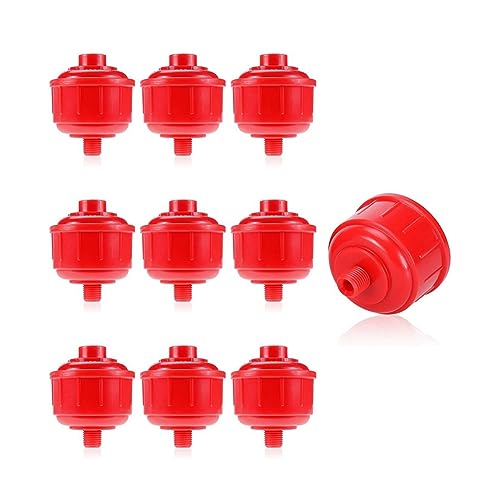 casstaly 10 Stück Werkzeugfilter 58 x 68 mm Mini Luft-Wasserfilter Rot Wasserdicht Kunststoff Filter Ball High-Flow Tool Filter casstaly 10 Stück Werkzeugfilter 58 x 68 mm Mini Luft-Wasserfilter Rot Wasserdicht Kunststoff Filter Ball High-Flow Tool Filter von casstaly