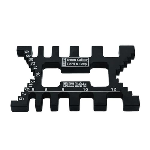 casstaly Aluminium-Schwalbenschwanz-Vorrichtung, Präzisions-Zapfenspaltlehre, Holzbearbeitung, Zapfen-Messschieber, Tischsäge, Tiefenmesser, Höhenmessung, Schwarz casstaly Aluminium-Schwalbenschwanz-Vorrichtung, Präzisions-Zapfenspaltlehre, Holzbearbeitung, Zapfen-Messschieber, Tischsäge, Tiefenmesser, Höhenmessung, Schwarz von casstaly