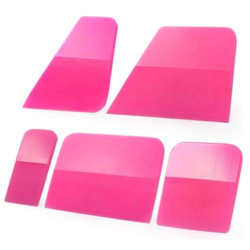 casstaly Auto-Rakel-Set, 5-In-1, Kratzfester TPU-Gummi-Rakel für Vinyl-Wrap-Folie, Rakelschaber, Fensterfolien-Werkzeug casstaly Auto-Rakel-Set, 5-In-1, Kratzfester TPU-Gummi-Rakel für Vinyl-Wrap-Folie, Rakelschaber, Fensterfolien-Werkzeug von casstaly