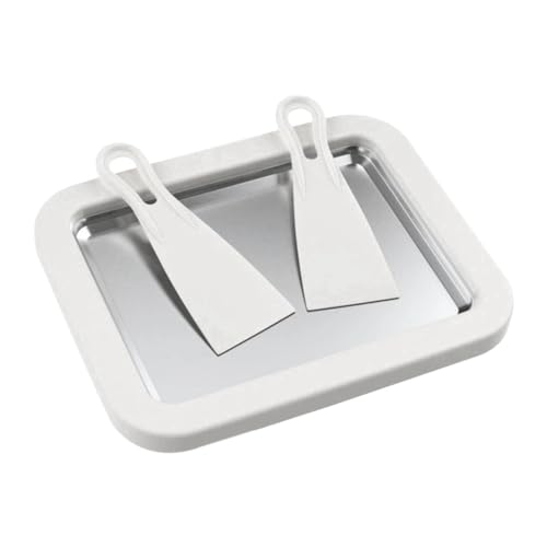 casstaly Eisbereiter Pfanne mit 2 Schabern DIY Joghurt Eismaschine Teller Multifunktional Kalt Süß Gebratene Lebensmittel Teller casstaly Eisbereiter Pfanne mit 2 Schabern DIY Joghurt Eismaschine Teller Multifunktional Kalt Süß Gebratene Lebensmittel Teller von casstaly