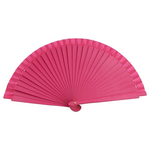casstaly Faltbarer Ventilator für Zuhause, Ornamente, moderner klassischer Tanzaufführungen, Handfächer, Kunsthandwerk B von casstaly