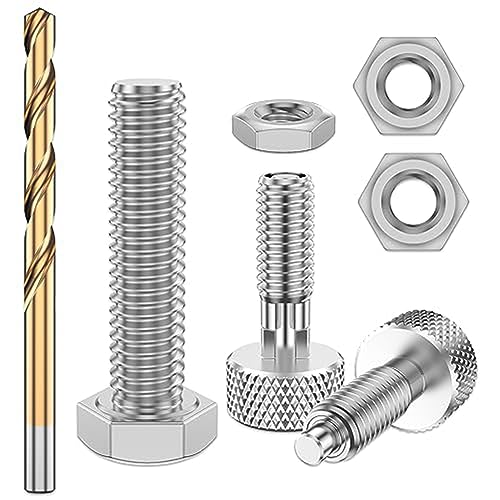 casstaly Griff-Entriegelungsstifte-Set, Werkzeugkasten, Griffentfernung, handeinziehbarer Federkolben, Edelstahl, M6, Schnellspanner-Set casstaly Griff-Entriegelungsstifte-Set, Werkzeugkasten, Griffentfernung, handeinziehbarer Federkolben, Edelstahl, M6, Schnellspanner-Set von casstaly