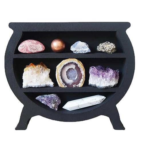 casstaly Holzrahmen, zur Dekoration von Wohnzimmer, Glas, ätherisches Öl, Wand-Organizer casstaly Holzrahmen, zur Dekoration von Wohnzimmer, Glas, ätherisches Öl, Wand-Organizer von casstaly