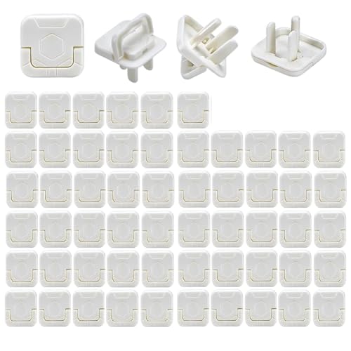 casstaly Kindersichere Steckdosenabdeckungen, kindersicher, elektrischer Stecker, Stoßloch-Schutzabdeckungen, Schalter-Steckerplatte, Blockierlöcher von casstaly