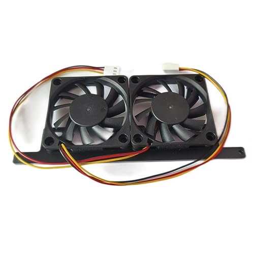 casstaly Kühler für RAM-Speicher mit Doppel-Lüfter von 60 mm, schwarzer Speicherkühler, geeignet für DDR4/DDR5-Speichermodule. casstaly Kühler für RAM-Speicher mit Doppel-Lüfter von 60 mm, schwarzer Speicherkühler, geeignet für DDR4/DDR5-Speichermodule. von casstaly