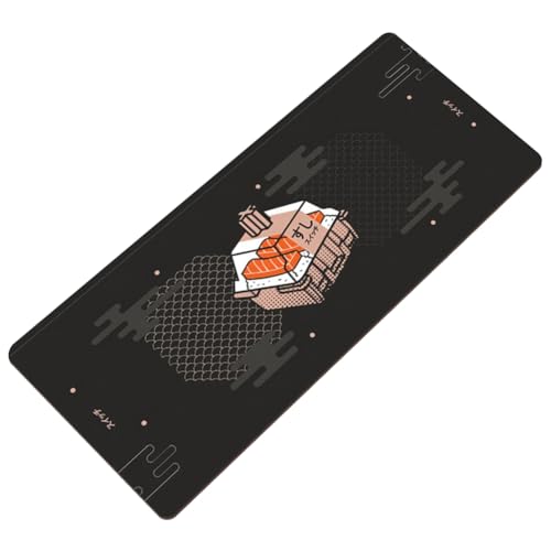 casstaly Mauspad für Büro, Computer, Schreibtisch, Schutzmatte, Tastatur, rutschfeste Matte, erweitertes Mauspad, Schreibtisch-Ersatzteile, Zubehör C von casstaly