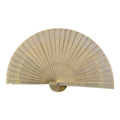 casstaly Modischer Hochzeits-Fächer, handduftend, geschnitzt, faltbar, chinesisches Holz, Vintage, hohl, Antike D casstaly Modischer Hochzeits-Fächer, handduftend, geschnitzt, faltbar, chinesisches Holz, Vintage, hohl, Antike D von casstaly