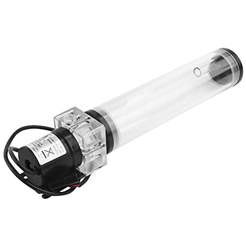 casstaly Pumpenspeicher, Kühlwasser, Wärmetauscher, 600 l/h, 19 W, DC 12 V, CPU 255 ml, Co2-Kühler casstaly Pumpenspeicher, Kühlwasser, Wärmetauscher, 600 l/h, 19 W, DC 12 V, CPU 255 ml, Co2-Kühler von casstaly