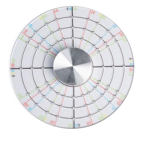 casstaly Rundes Aliquot-Zeichnungslinienlineal Aus Acryl, Tongravur, Markierungslineal, Trimmmittelpunkt, Zusätzlicher Drehtisch, Groß, Langlebig casstaly Rundes Aliquot-Zeichnungslinienlineal Aus Acryl, Tongravur, Markierungslineal, Trimmmittelpunkt, Zusätzlicher Drehtisch, Groß, Langlebig von casstaly