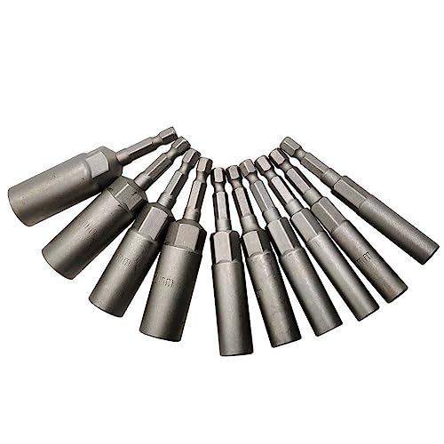 casstaly Sechskanthülsen sind in 10 Stück mit 5,5–14 mm Mutternhülsen mit einer Länge von ca. 80 mm verpackt casstaly Sechskanthülsen sind in 10 Stück mit 5,5–14 mm Mutternhülsen mit einer Länge von ca. 80 mm verpackt von casstaly