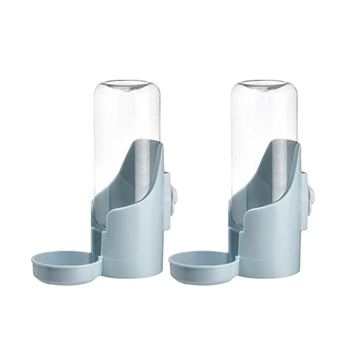 casstaly Universal-Wasserspender für Haustiere, zum Aufhängen, nicht nasser Mund, Wasserkocher, Futterwasser, kann Käfig C hängen, 2 Stück von casstaly