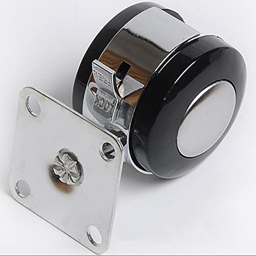 caster 4 Stück Lenkrollen Leise Doppelradrollen Gummi Strandkorbrollen 40mm Möbelrollen Mit Anschraubplatte Rollen Für Palettenmöbel caster 4 Stück Lenkrollen Leise Doppelradrollen Gummi Strandkorbrollen 40mm Möbelrollen Mit Anschraubplatte Rollen Für Palettenmöbel von caster