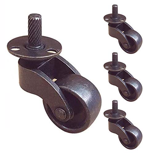 caster Retro-Möbelrollen 4 Stück Schwenkrollen Kleine Lenkrollen Mit Gewinde Ersatzmöbel Rollen Geeignet Für Klavierfüße,Sofas Usw caster Retro-Möbelrollen 4 Stück Schwenkrollen Kleine Lenkrollen Mit Gewinde Ersatzmöbel Rollen Geeignet Für Klavierfüße,Sofas Usw von caster