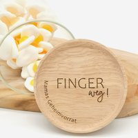 Graviertes Vorratsglas - Finger Weg Mit Individueller Gravur 3 Größen Zur Auswahl von catinaboxde