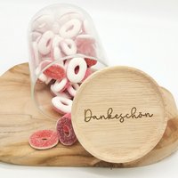 Vorratsglas Mit Gravur "Dankeschön" - Individualisierbar 2 Größen von catinaboxde