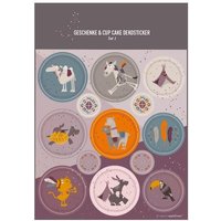Kuchen - Und Dekosticker Set 1 von catsonappletrees