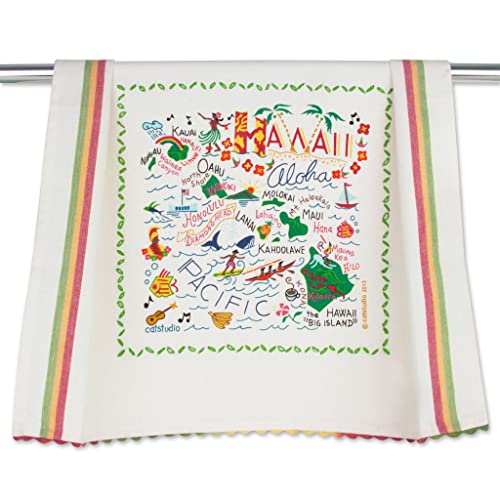 Catstudio Hawaii Geschirrtuch – Souvenir für Küche und Handtuch mit Original-Kunstwerk – perfekte Geschirrtücher für Hawaii-Liebhaber, Reise-Souvenir von catstudio