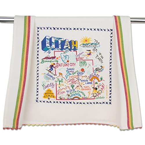 Catstudio Utah Dish Towel - Original Geography Collection D?or 056UT-CS by Catstudio Dish Towel von catstudio