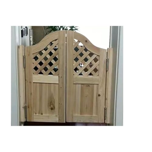 Anpassbare rustikale Zwei-Wege-Schwingtüren | Küchen-/Bar-Trennwand im Landhausstil(W80cmxH90cm(31.5"x35.4")) von cchhHUAc