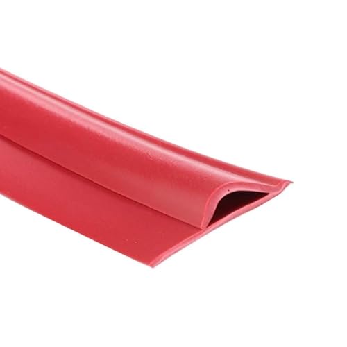 Anpassbarer, zuschneidbarer Übergangsstreifen zwischen Teppich und Fliesen – selbstklebender Teppichkantenschutz(Red,Length 3.0m(10ft)) von cchhHUAc