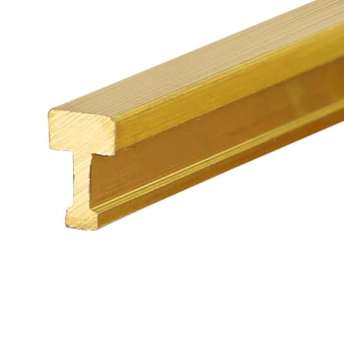 T-Form-Übergangsleiste aus Messing – langlebige Bodennahtabdeckung for Teppich- und Fliesentüren(W4xH6mm(0.16"x0.24")) von cchhHUAc