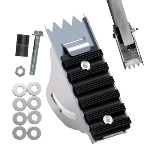 Aluminiumverlängerungsleiter Schuhersatz - Anti -Skid -Reparaturwerkzeug | Leiterstabilisator für Dachboden, Dach, Treppe, Workbench, Bohrer, Zuhause, Innen- und Außengebrauch Aluminiumverlängerungsleiter Schuhersatz - Anti -Skid -Reparaturwerkzeug | Leiterstabilisator für Dachboden, Dach, Treppe, Workbench, Bohrer, Zuhause, Innen- und Außengebrauch von ccuzs