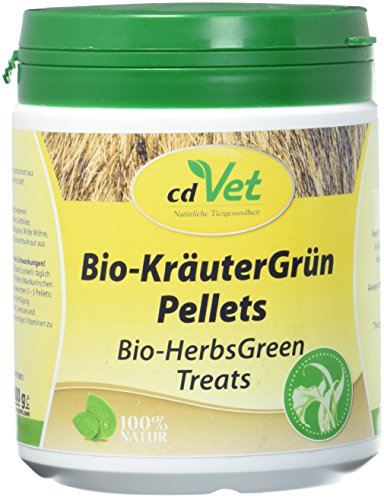 Bio-KräuterGrün Pellets 400g für Nager und Kleintiere von cdVet