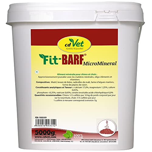 Fit-BARF MicroMineral 5kg für Hunde & Katzen von cdVet