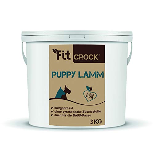 cdVet Fit-Crock Hundefutter trocken Puppy Lamm 3 kg, getreidefrei cdVet Fit-Crock Hundefutter trocken Puppy Lamm 3 kg, getreidefrei von cdVet