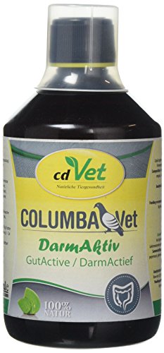 cdVet Naturprodukte COLUMBAVet DarmAktiv 500ml - Tauben - flüssiges Ergänzungsfuttermittel - Unterstützung nach Wurmkuren, Impfungen etc. - Verdauungsfördernd - wertvolle Milchsäurebakterien - cdVet Naturprodukte COLUMBAVet DarmAktiv 500ml - Tauben - flüssiges Ergänzungsfuttermittel - Unterstützung nach Wurmkuren, Impfungen etc. - Verdauungsfördernd - wertvolle Milchsäurebakterien - von cdVet