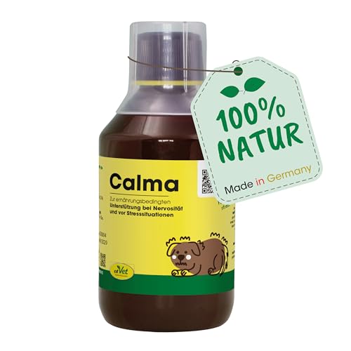 cdVet Naturprodukte Calma 250 ml - Hund, Katze, Pferd - Ergänzungsfuttermittel - Nervosität - Stress - Anspannung - emotionale + körperliche Belastbarkeit - Unterstützung - Gemütsregulierend - cdVet Naturprodukte Calma 250 ml - Hund, Katze, Pferd - Ergänzungsfuttermittel - Nervosität - Stress - Anspannung - emotionale + körperliche Belastbarkeit - Unterstützung - Gemütsregulierend - von cdVet