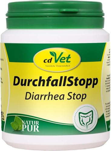 cdVet Naturprodukte DurchfallStopp 150 g - Diät-Ergänzungsfuttermittel für Hund & Katze, unterstützt Darmgesundheit, natürliche Toxinbindung cdVet Naturprodukte DurchfallStopp 150 g - Diät-Ergänzungsfuttermittel für Hund & Katze, unterstützt Darmgesundheit, natürliche Toxinbindung von cdVet