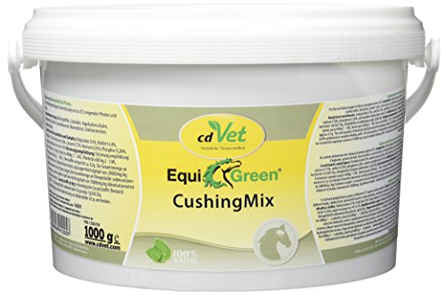 cdVet Naturprodukte EquiGreen CushingMix 1 kg, Pferde und Ponys, Stoffwechselprobleme, Entgiftungsorgane, Vitalstoffe, mit Möchspfeffer und Grünhafer cdVet Naturprodukte EquiGreen CushingMix 1 kg, Pferde und Ponys, Stoffwechselprobleme, Entgiftungsorgane, Vitalstoffe, mit Möchspfeffer und Grünhafer von cdVet