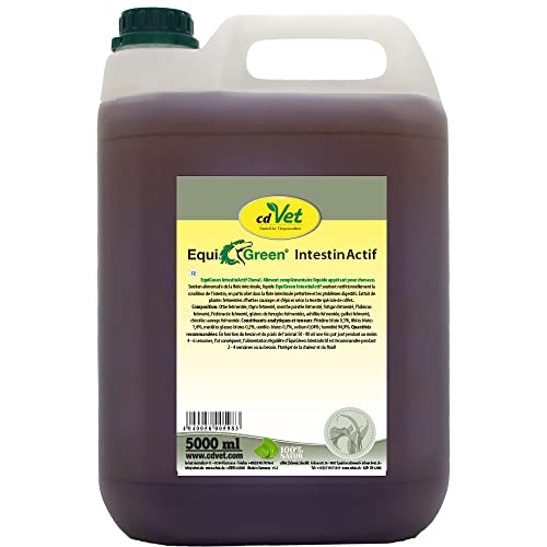 cdVet Naturprodukte EquiGreen DarmAktiv 5 Liter - Unterstützung der Darmkondition - Verdauungsprobleme - Darmflora - Immunsystem - wertvolle Milchsäuren+Antioxidantien+Enzyme+Vitamine - cdVet Naturprodukte EquiGreen DarmAktiv 5 Liter - Unterstützung der Darmkondition - Verdauungsprobleme - Darmflora - Immunsystem - wertvolle Milchsäuren+Antioxidantien+Enzyme+Vitamine - von cdVet