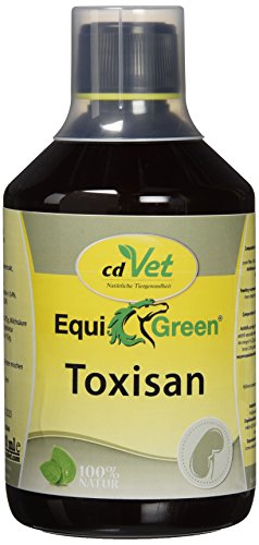 EquiGreen Toxisan 500ml - Ergänzungsfuttermittel für stoffwechselempfindliche Pferde und Ponys von cdVet