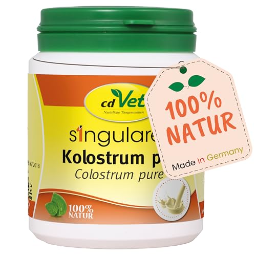 Singulares Rinder-Kolostrum Pulver 100g - Natürliches Ergänzungsfuttermittel für Tiere Singulares Rinder-Kolostrum Pulver 100g - Natürliches Ergänzungsfuttermittel für Tiere von cdVet