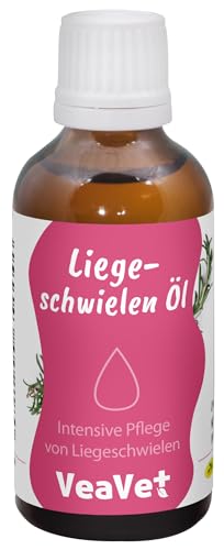 VeaVet Liegeschwielenöl für Tiere 50ml - zur intensiven Pflege von cdVet