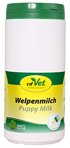 cdVet Naturprodukte Welpenmilch 750 g - Hund, Katze, Nager - Milchaustausch-Ergänzungsgfuttermittel - Ersatzmilch - Anteil an hochwertigem Kolostrum - stabil bleibende Verdauung - Abwehrkomponenten - von cdVet