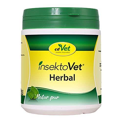 cdVet InsektoVet Herbal 250 g - natürliche Nahrungsergänzung für Hunde mit Vitaminen, Mineralstoffen und Spurenelementen zur Unterstützung des Hautstoffwechsels und Abwehrfunktion der Haut cdVet InsektoVet Herbal 250 g - natürliche Nahrungsergänzung für Hunde mit Vitaminen, Mineralstoffen und Spurenelementen zur Unterstützung des Hautstoffwechsels und Abwehrfunktion der Haut von cdVet