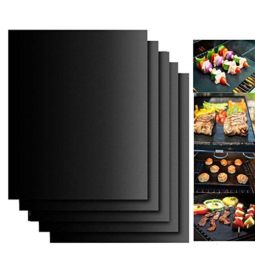 BBQ Grillmatte Teflon Grillmatten 4er Set 260°C Antihaftbeschichtung und Einfach zu säubern Wiederverwendbar 330 * 400 * 0.2mm BBQ Grillmatte Teflon Grillmatten 4er Set 260°C Antihaftbeschichtung und Einfach zu säubern Wiederverwendbar 330 * 400 * 0.2mm von cdsnxore