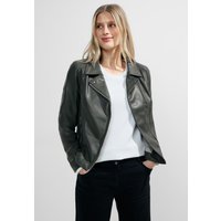 Cecil Bikerjacke ohne Kapuze mit asymmetrichem Reißverschluss von cecil