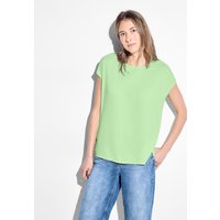 Cecil Kurzarmbluse mit Rundhalsausschnitt von cecil