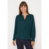 Cecil Langarmbluse in Unifarbe von cecil