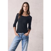 Cecil Langarmshirt "Pia", aus trageangenehmer Baumwollqualität Cecil Langarmshirt "Pia", aus trageangenehmer Baumwollqualität von cecil
