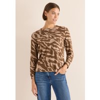 Cecil Langarmshirt im Melange Look Cecil Langarmshirt im Melange Look von cecil